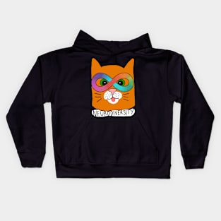 Neurodiversity Cat Kids Hoodie